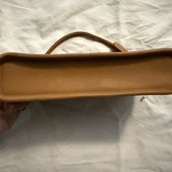 Coach Tan Leather Wristlet - Picture 3 of 4